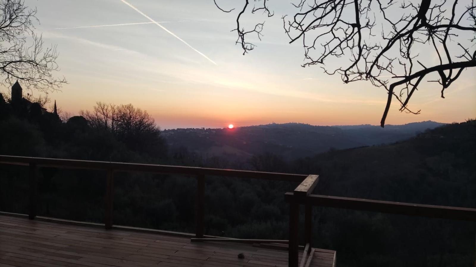"Cara Pace" In Collina Per Famiglie Bed and Breakfast Montefiore Conca Εξωτερικό φωτογραφία